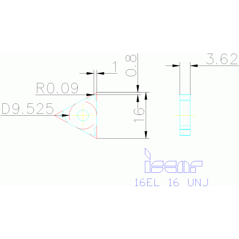 16EL 16 UNJ IC908