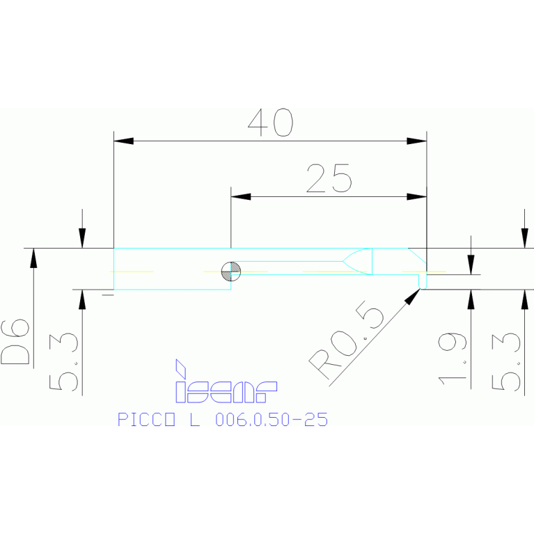 PICCO L 006.0.50-25 IC228