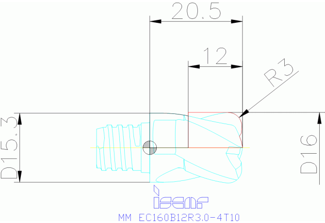 MM EC160B12R3.0-4T10 IC908