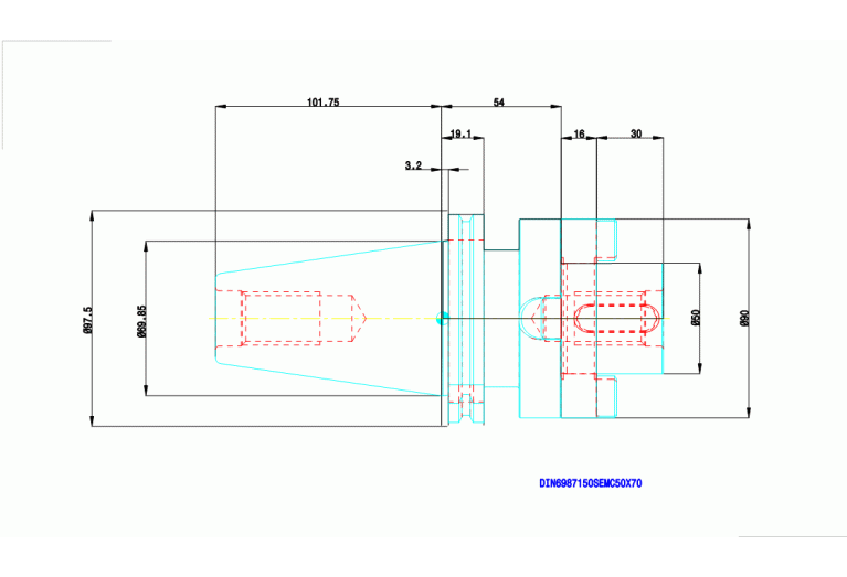 DIN6987150SEMC50X70