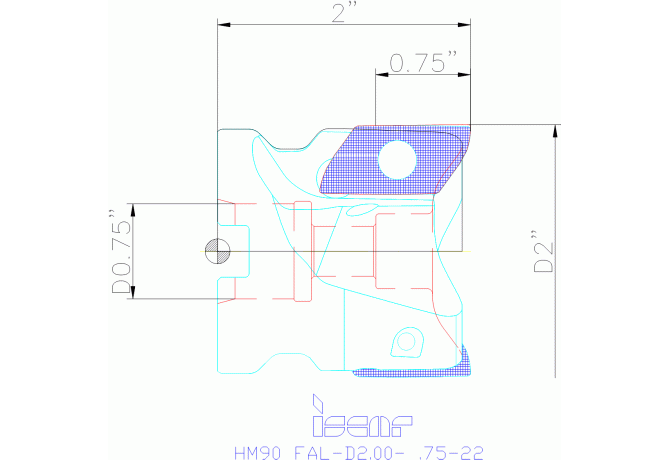 HM90 FAL-D2.00- .75-22