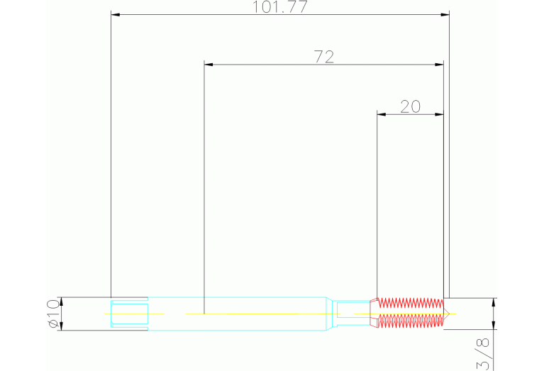 T200-SM100DI-3/8 D115
