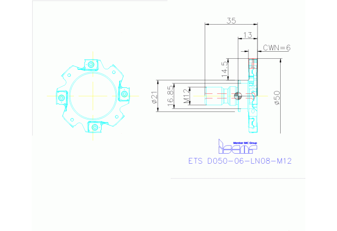 ETS D050-06-LN08-M12