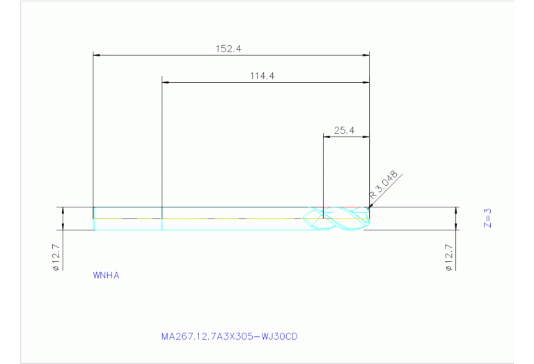 MA267.12.7A3X305-WJ30CD