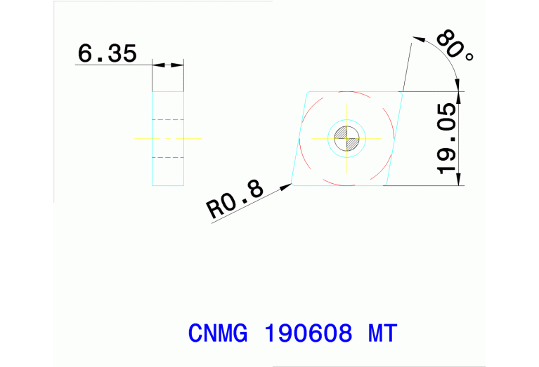 CNMG 190608 MT TT8125