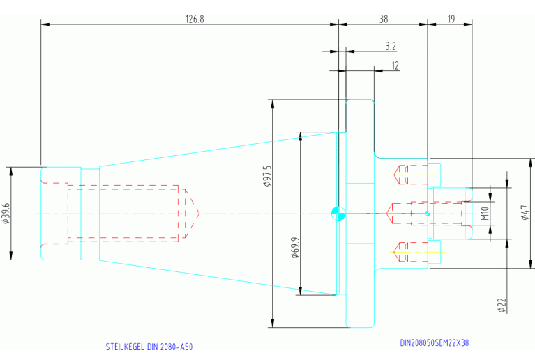 DIN208050SEM22X38