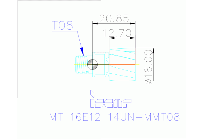 MT 16E12 14UN-MMT08 IC908
