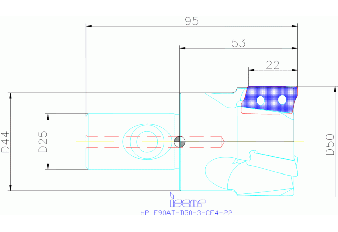 HP E90AT-D50-3-CF4-22