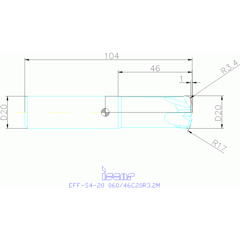 EFF-S4-20 060/46C20R3.2M IC903