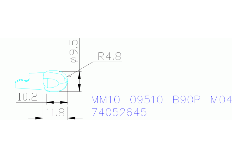 MM10-09510-B90P-M04 T60M