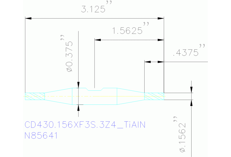 CD430.156XF3S.3Z4 TIALN