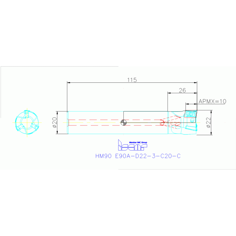 HM90 E90A-D22-3-C20-C