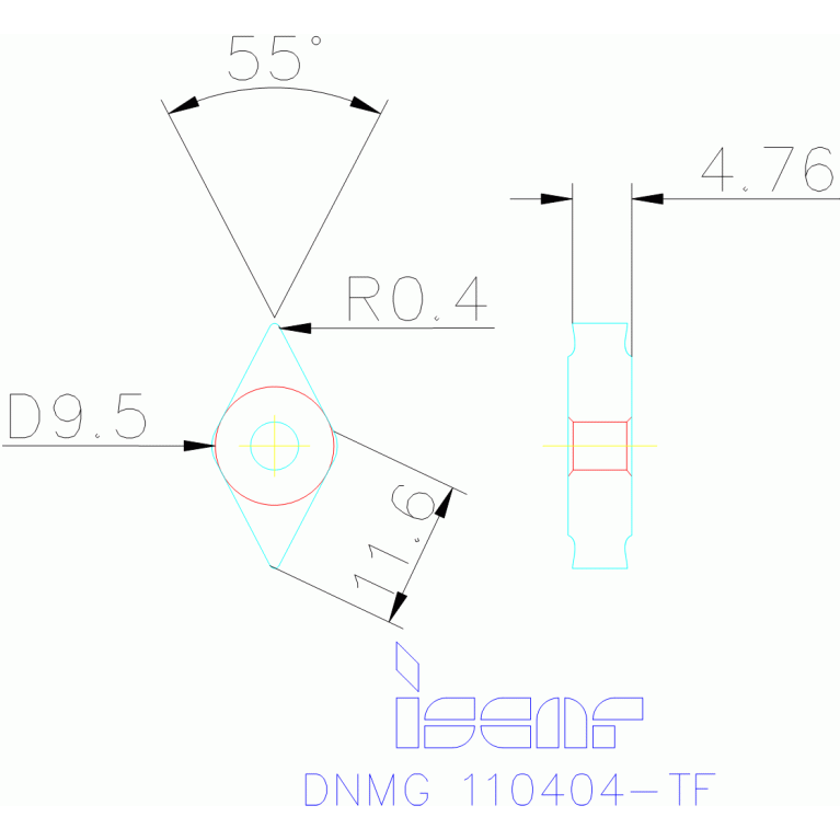 DNMG 110404-TF IC9250