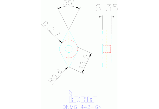 DNMG 150608-GN IC8250