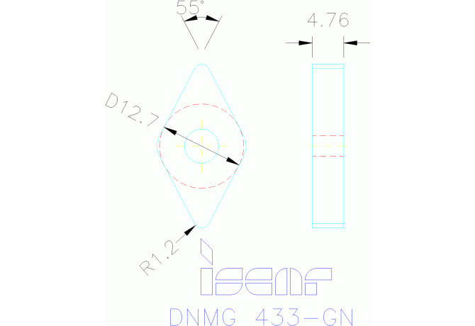 DNMG 150412-GN IC5010