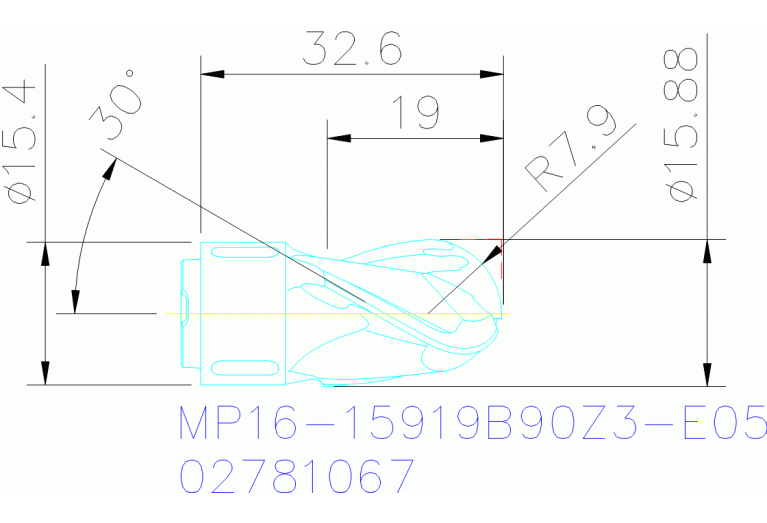 MP16-15919B90Z3-E05 F40M