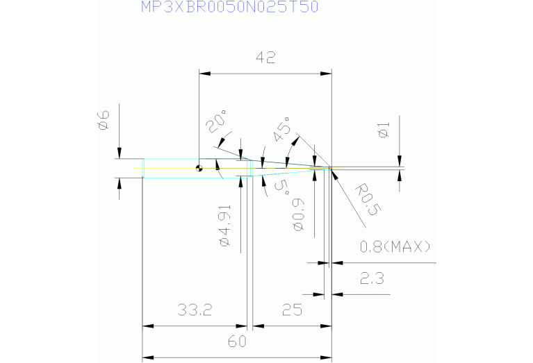 MP3XBR0050N025T50