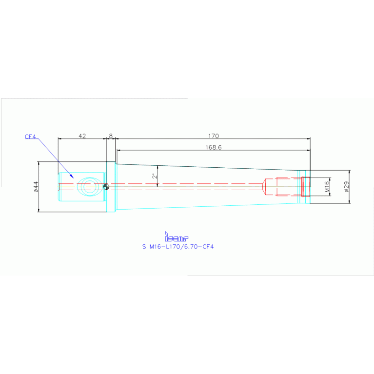 S M16-L170/6.70-CF4