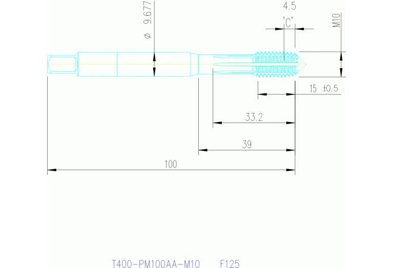 T400-PM100AA-M10 F125