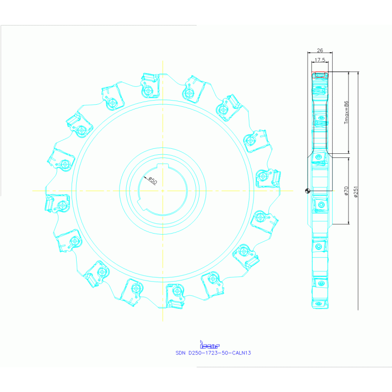 SDN D250-1723-50-CALN13