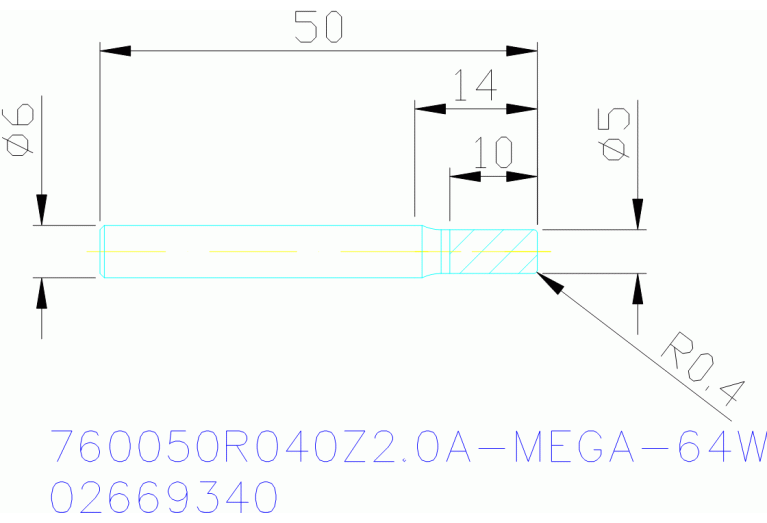 760050R040Z2.0A-MEGA-64W