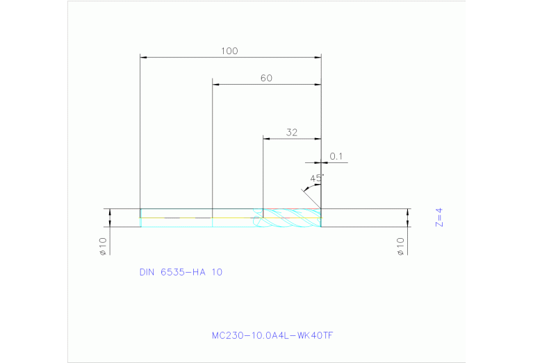 MC230-10.0A4L-WK40TF