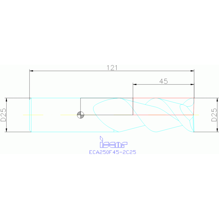 ECA250F45-2C25 IC08