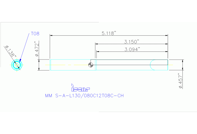 MM S-A-L130/080C12T08C-CH