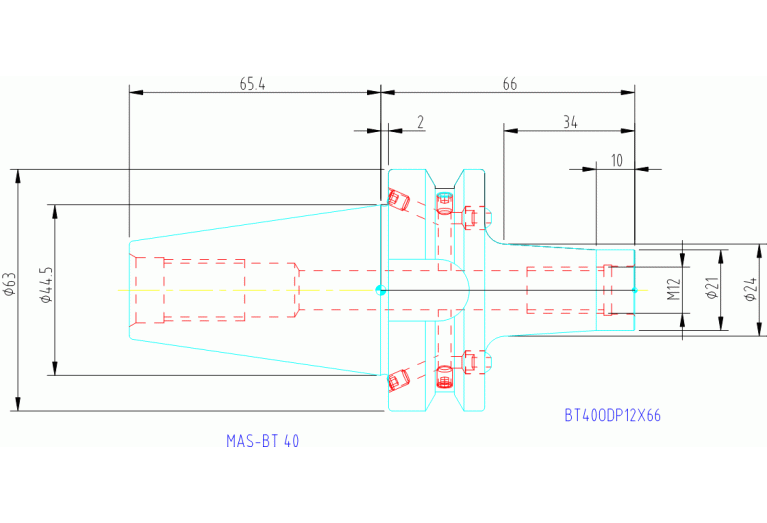BT40ODP12X66