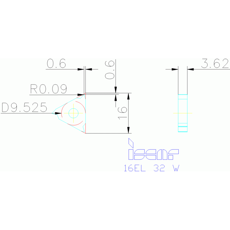 16EL 32 W IC908