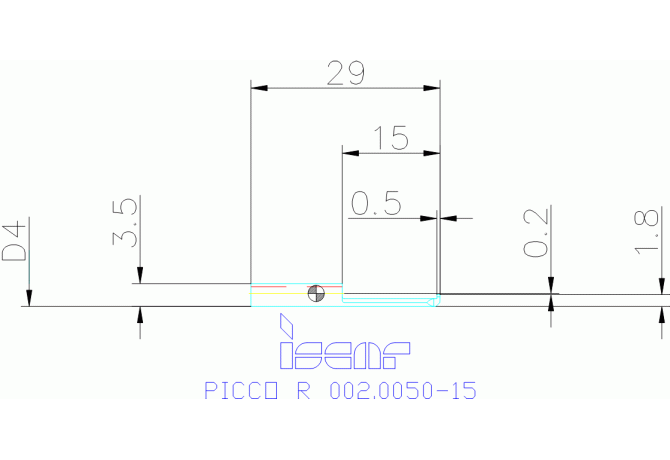 PICCO R 002.0050-15 IC908