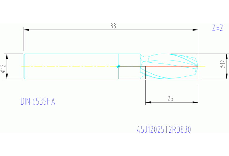 45J12025T2RD830 IN05S