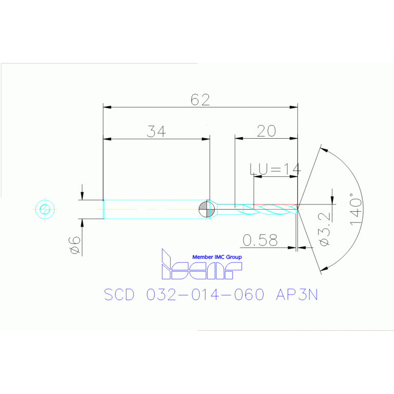 SCD 032-014-060 AP3N IC908