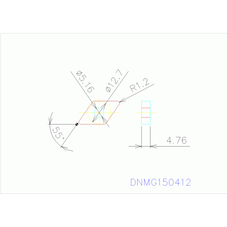DNMG150412N-GE AC8115P