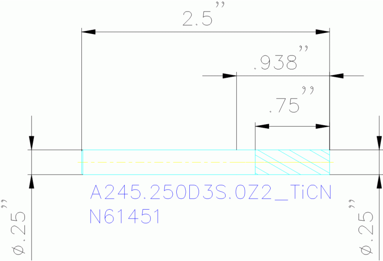 A245.250D3S.0Z2 TICN
