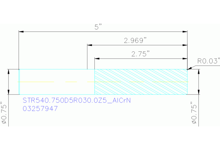 STR540.750D5R030.0Z5 ALCRN
