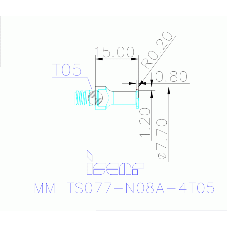 MM TS077-N08A-4T05 IC908