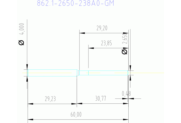 862.1-2650-238A0-GM X2BL