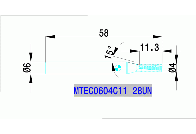 MTEC 0604C11 28UN IN2005