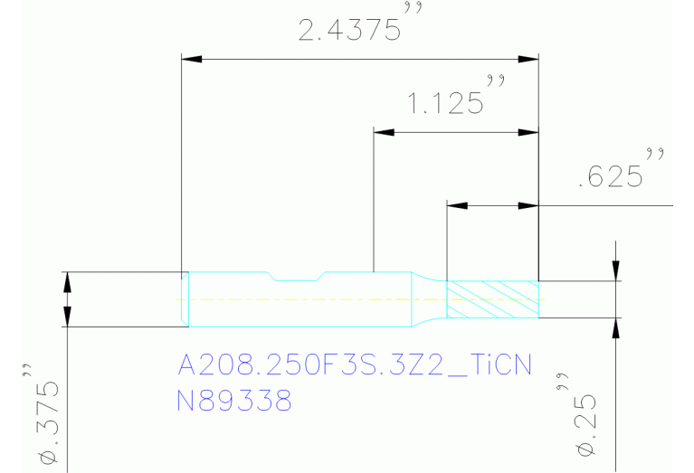 A208.250F3S.3Z2 TICN