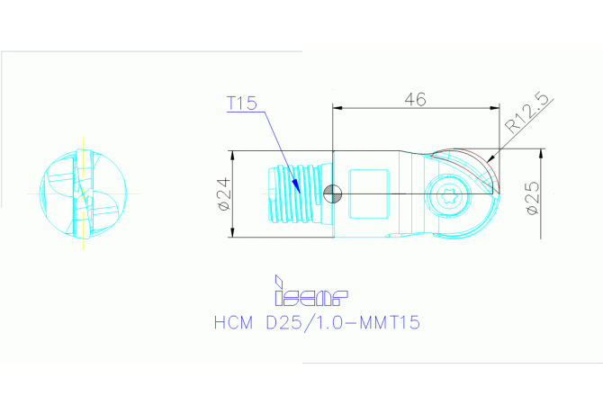 HCM D25/1.0-MMT15