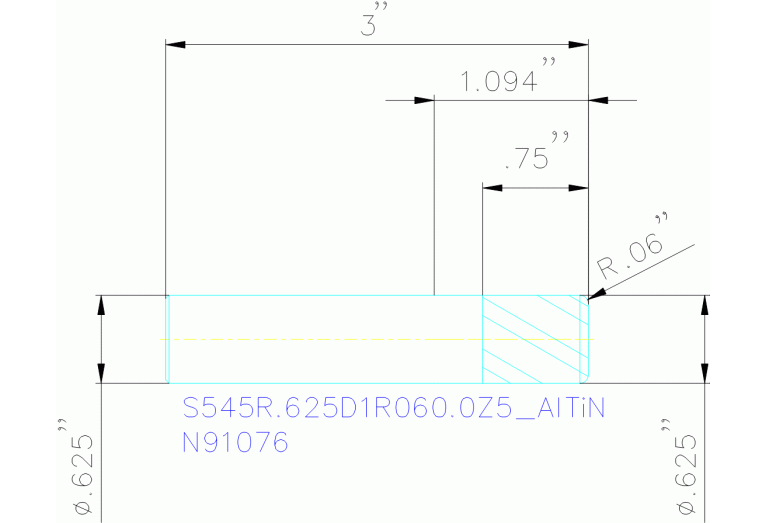 S545R.625D1R060.0Z5 ALTIN
