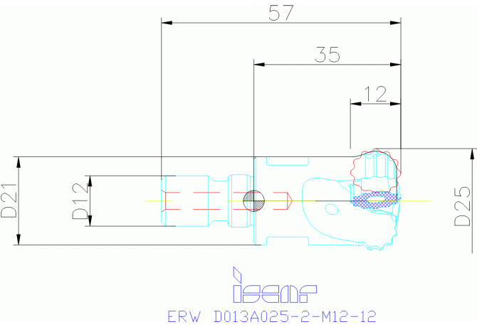 ERW D013A025-2-M12-12