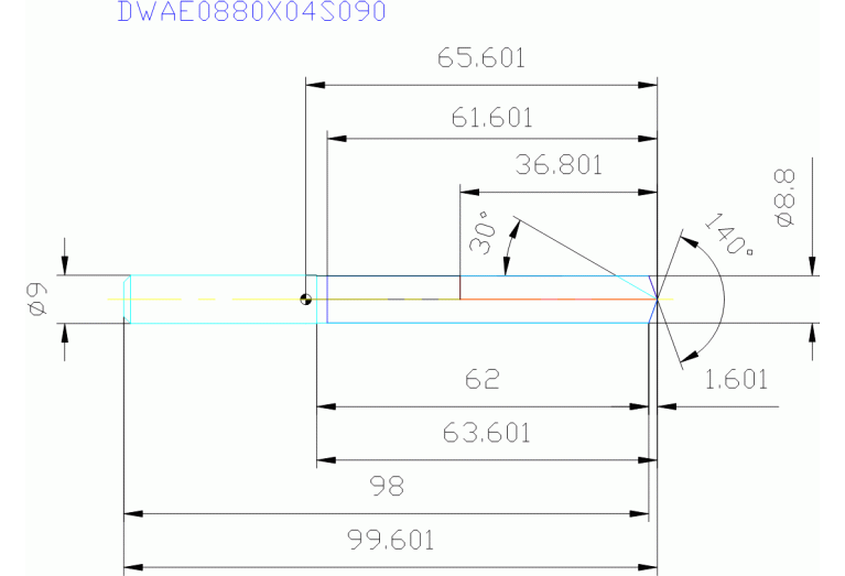 DWAE0880X04S090 DP102A