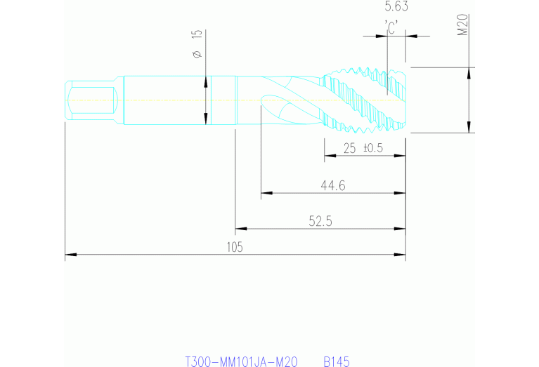 T300-MM101JA-M20 B145