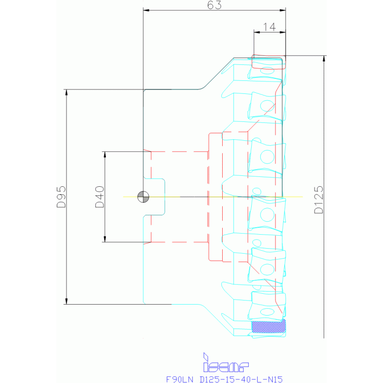 F90LN D125-15-40-L-N15