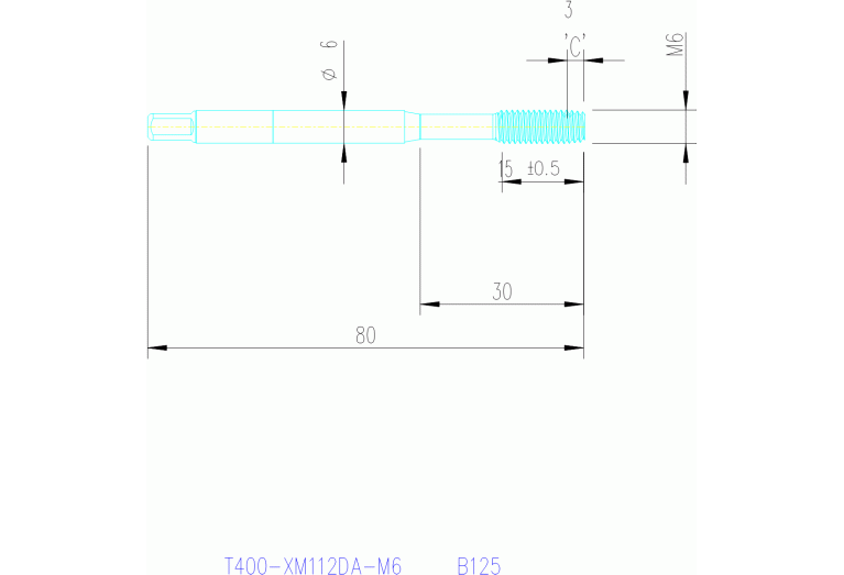 T400-XM112DA-M6 B125