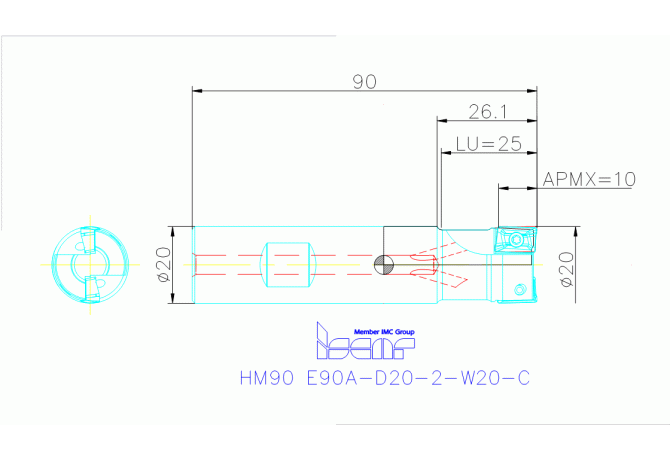 HM90 E90A-D20-2-W20-C