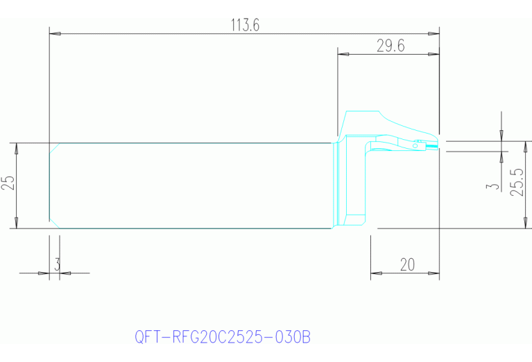 QFT-RFG20C2525-030B