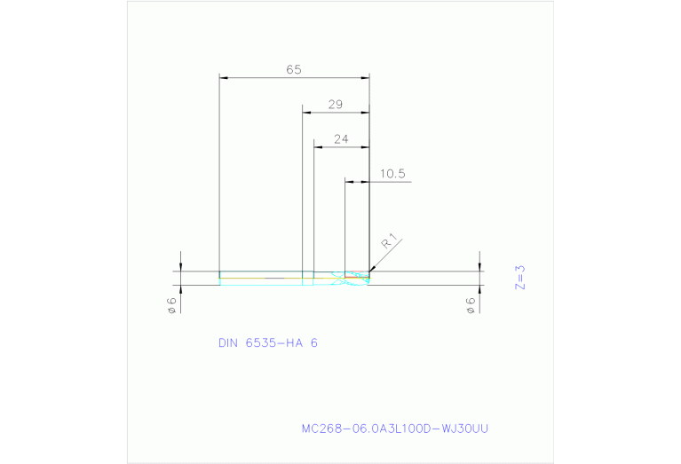 MC268-06.0A3L100D-WJ30UU